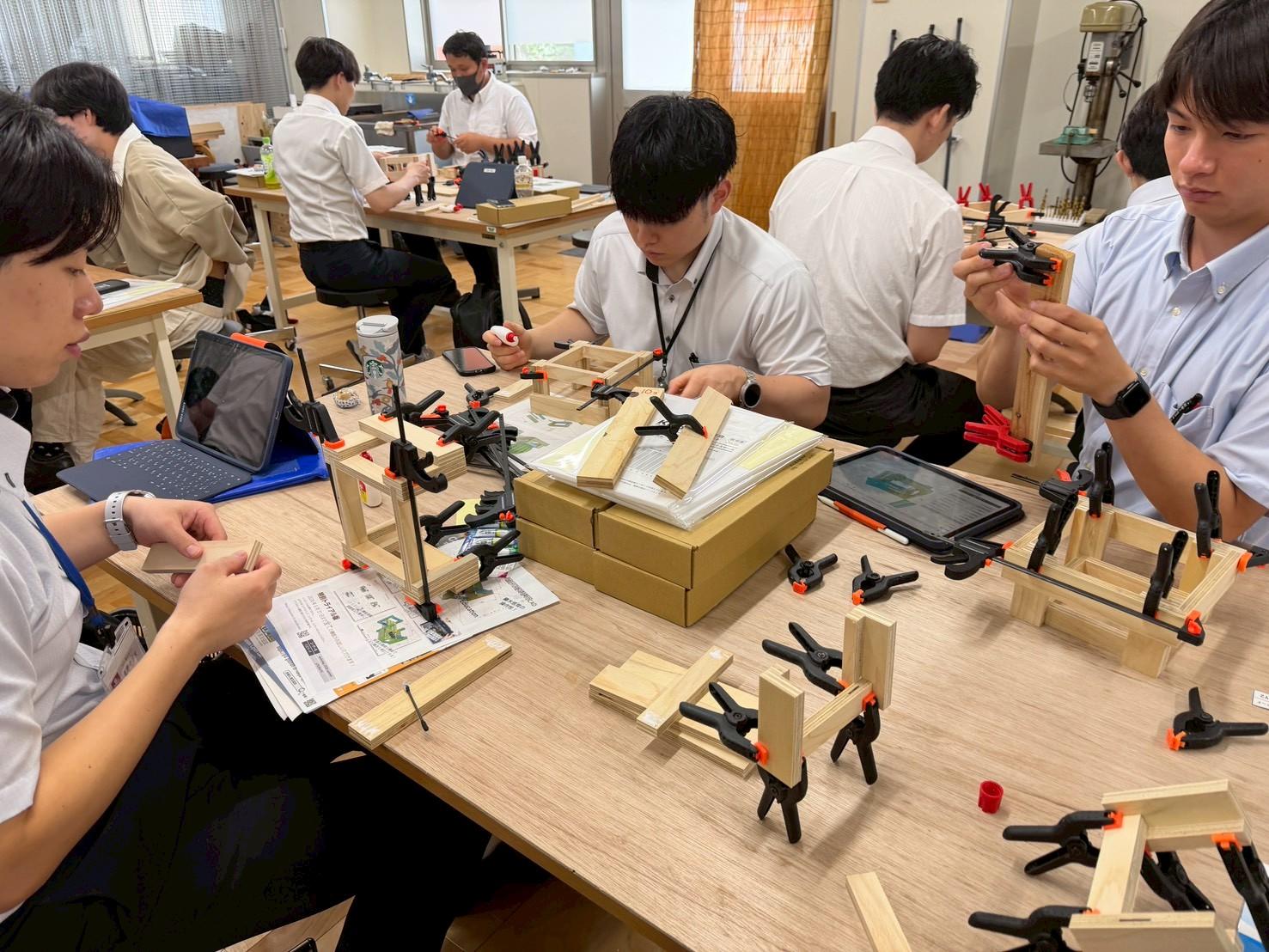 熊本大学教育学部附属中学校 技術科スキルアップ研修でcaDIY3Dによる設計体験を行いました