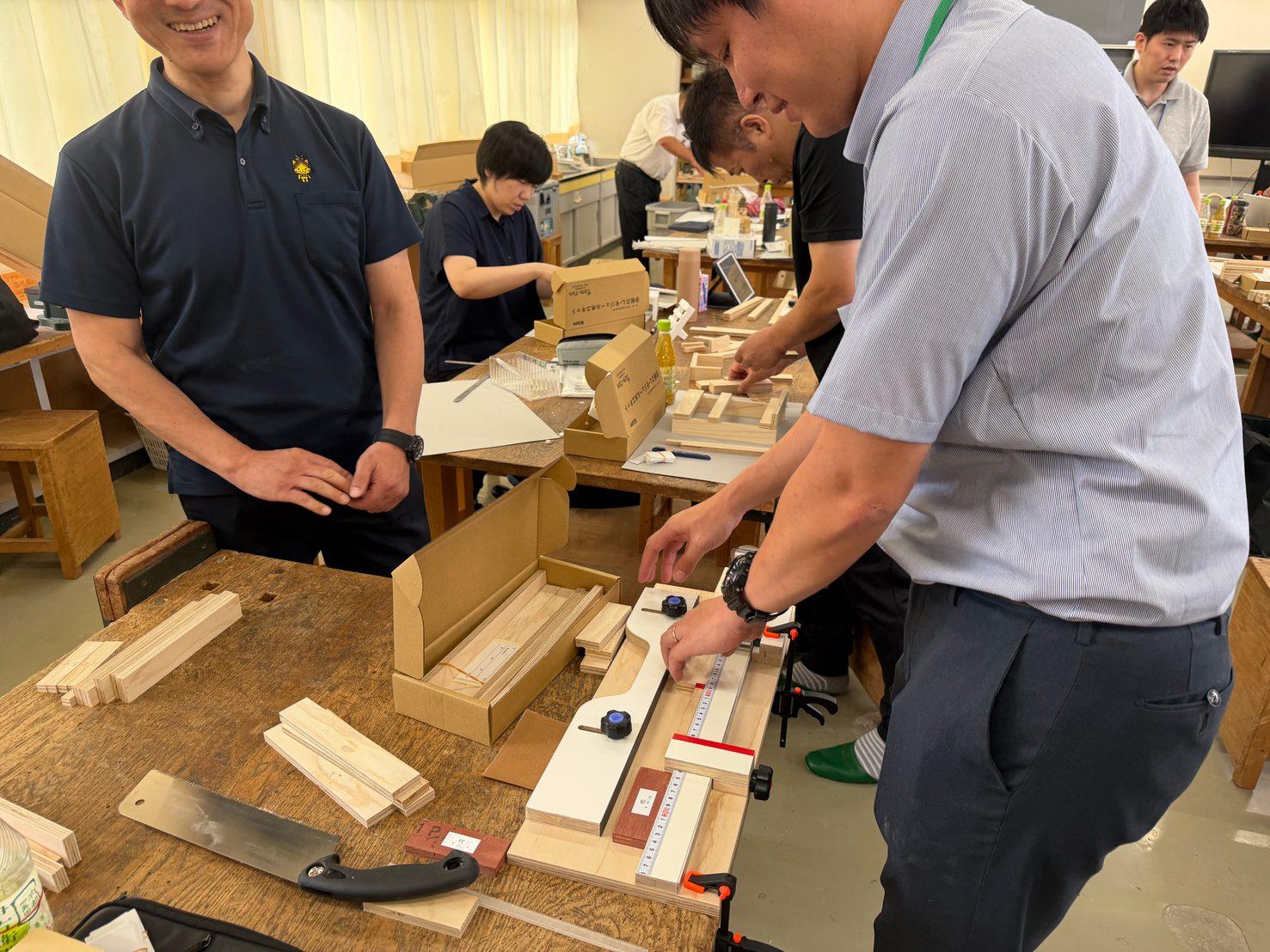 丹有地区中学校技術・家庭科（技術分野）研修会でcaDIY3Dによる設計体験を行いました