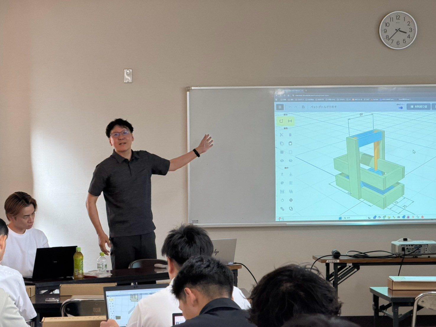 大阪市第2ブロック研修会でcaDIY3Dによる設計体験を行いました