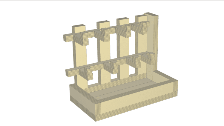 キーホルダー掛け