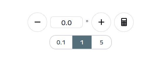 マニピュレータの数値入力改善